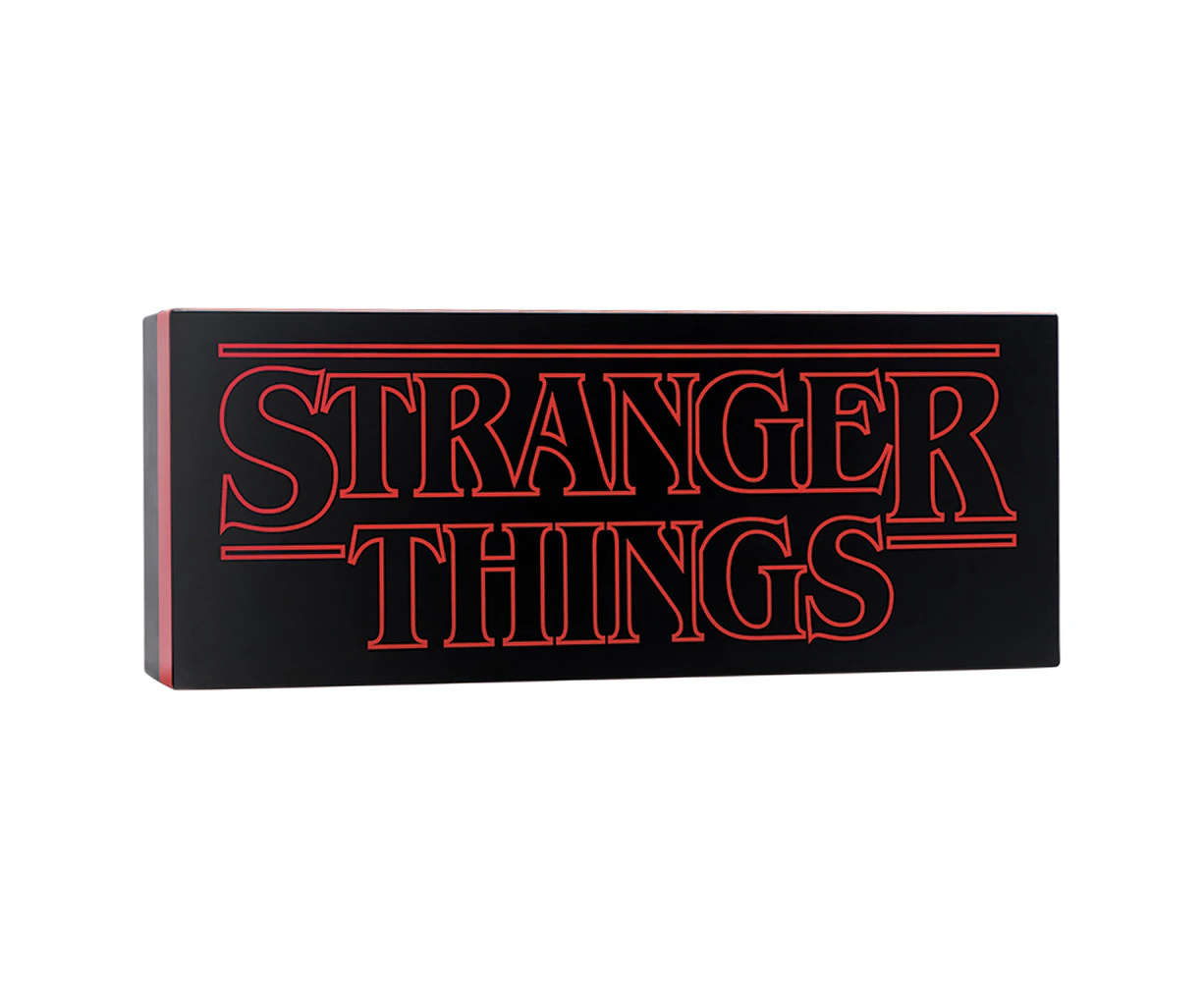 Paladone 30cm Stranger Things Logo Light Kids/Children Bedroom Side Table Lamp