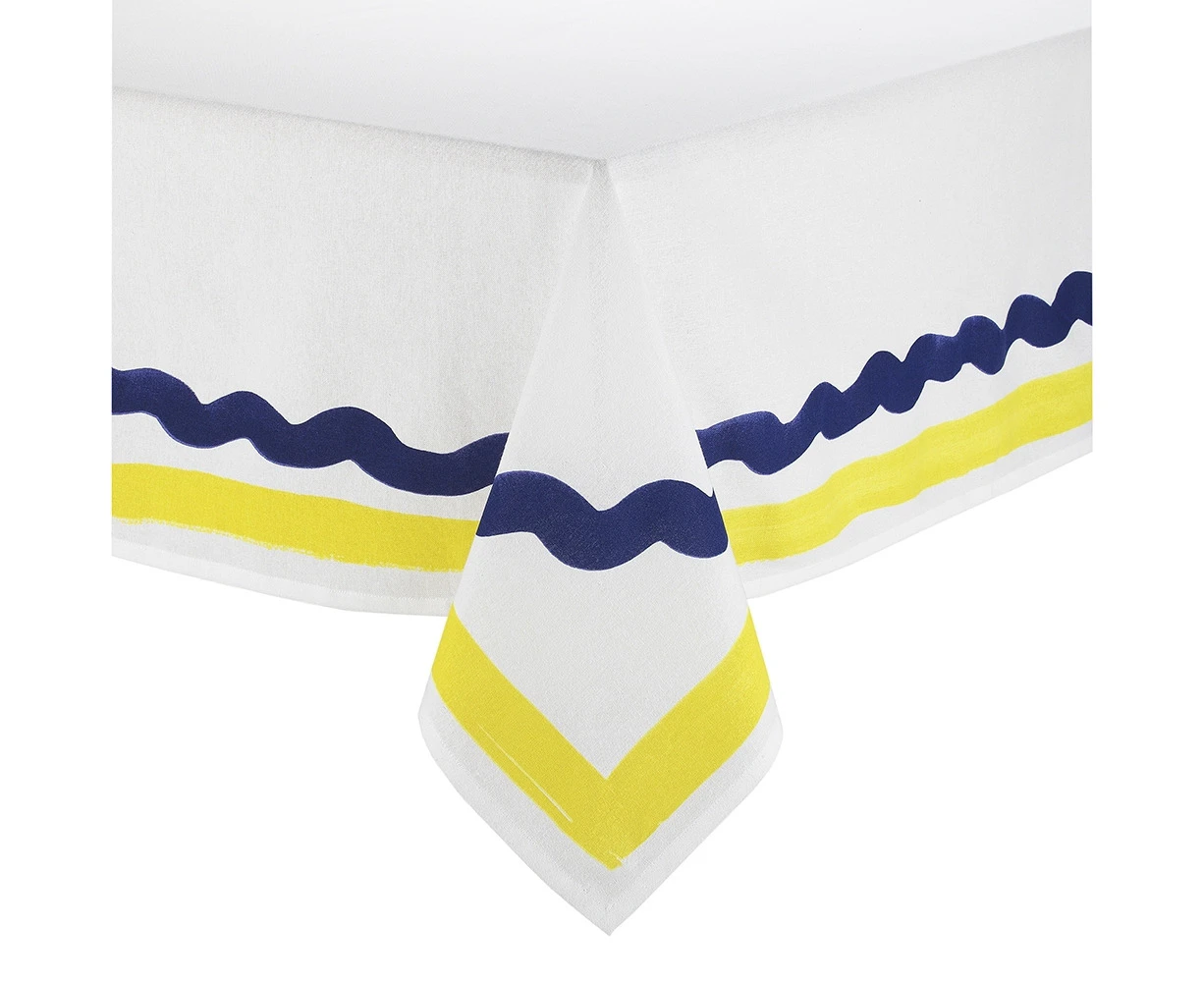 Porto Riviera Cotton 230x150cm Tablecloth Rectangle Dining Table Cover Cloth