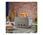 Russell Hobbs Distinctions 2 Slice Bread Electric Luxury Toaster - Titanium