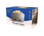 Russell Hobbs Distinctions 2 Slice Bread Electric Luxury Toaster - Titanium