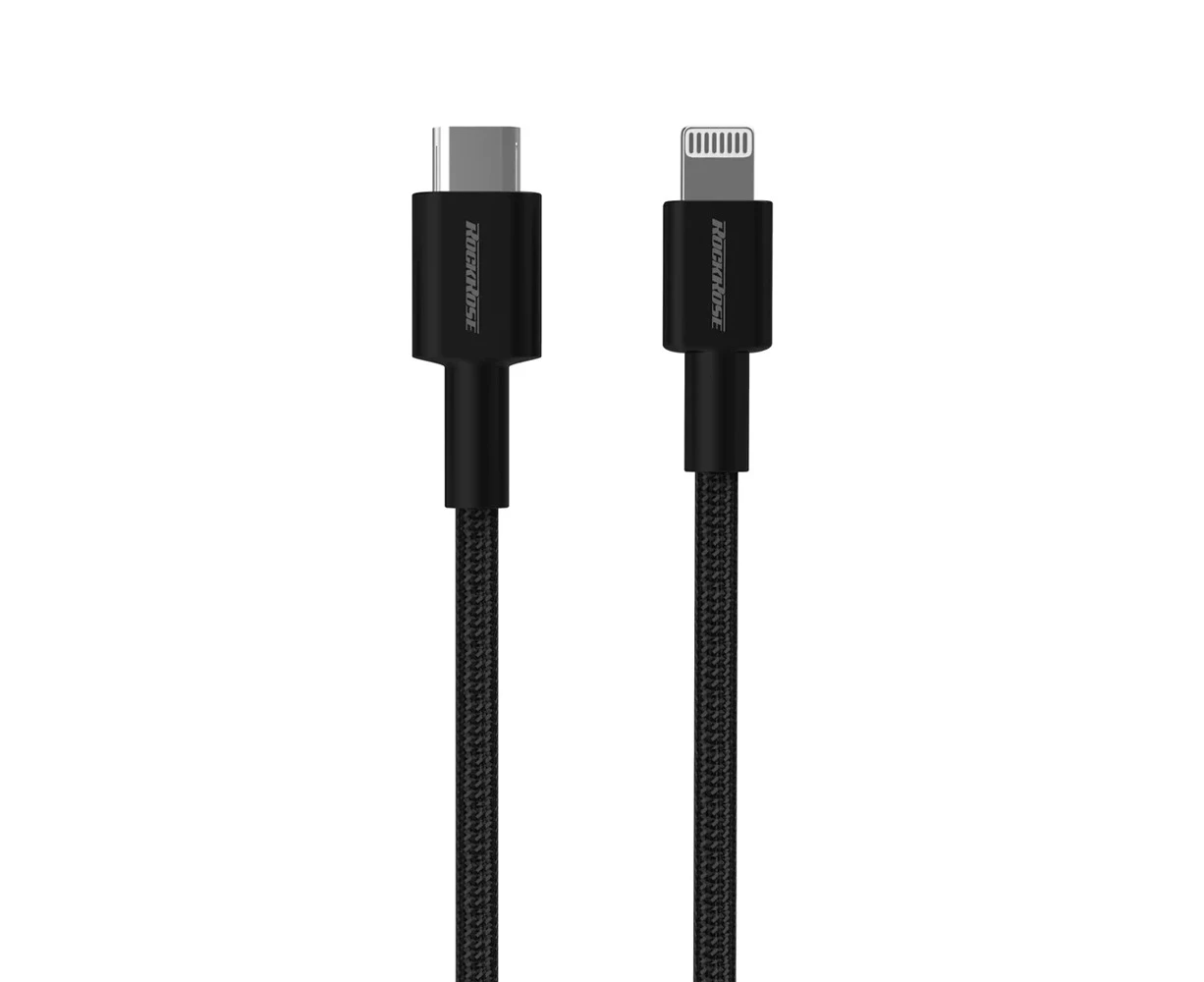 RockRose Liberty CL 1m 20W USB-C to Lightning MFI-Certified Cable For Apple