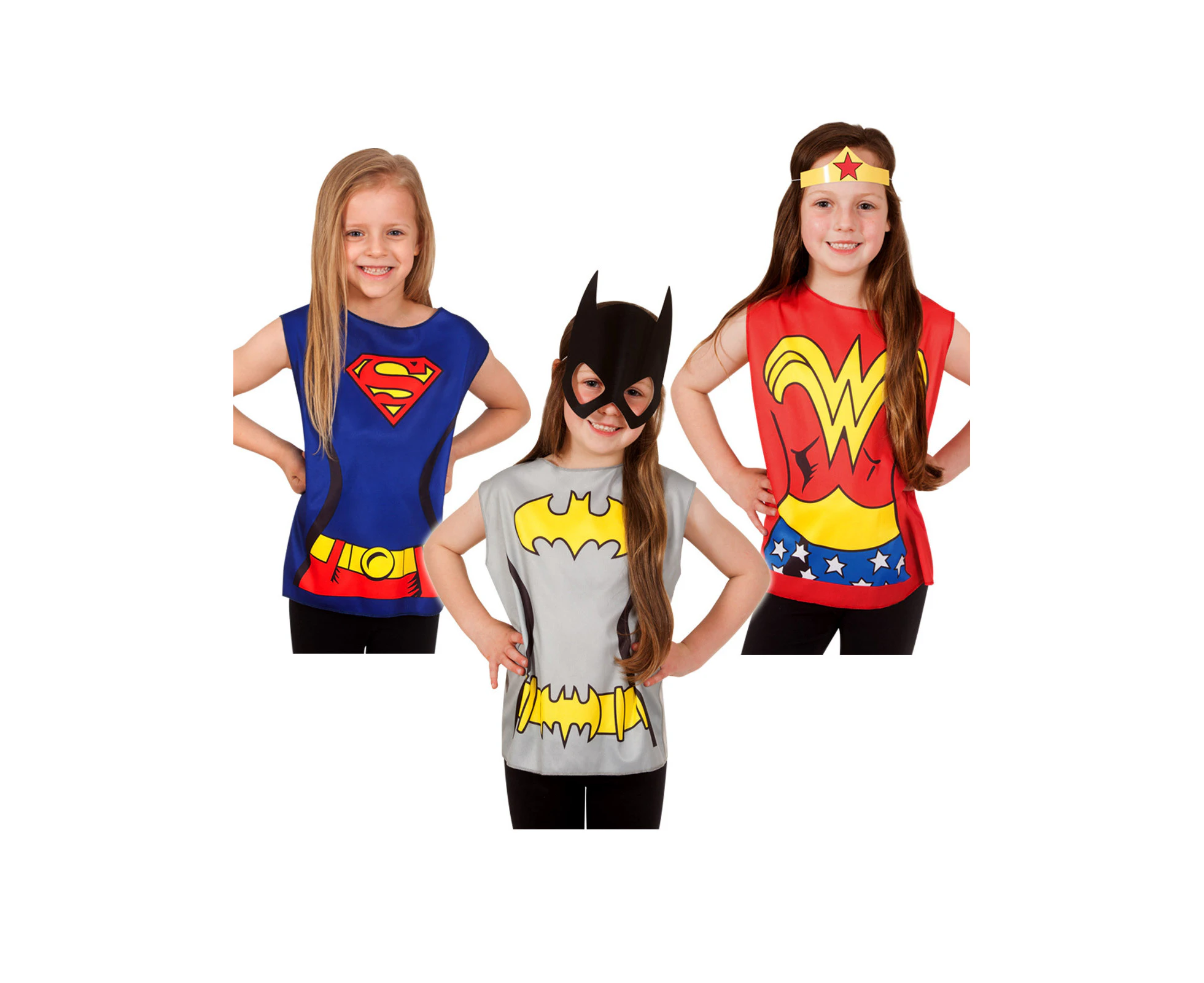 32pc DC Comics Partytime Dress Up Costume Kids/Girls/Children Size 3-6y Assorted