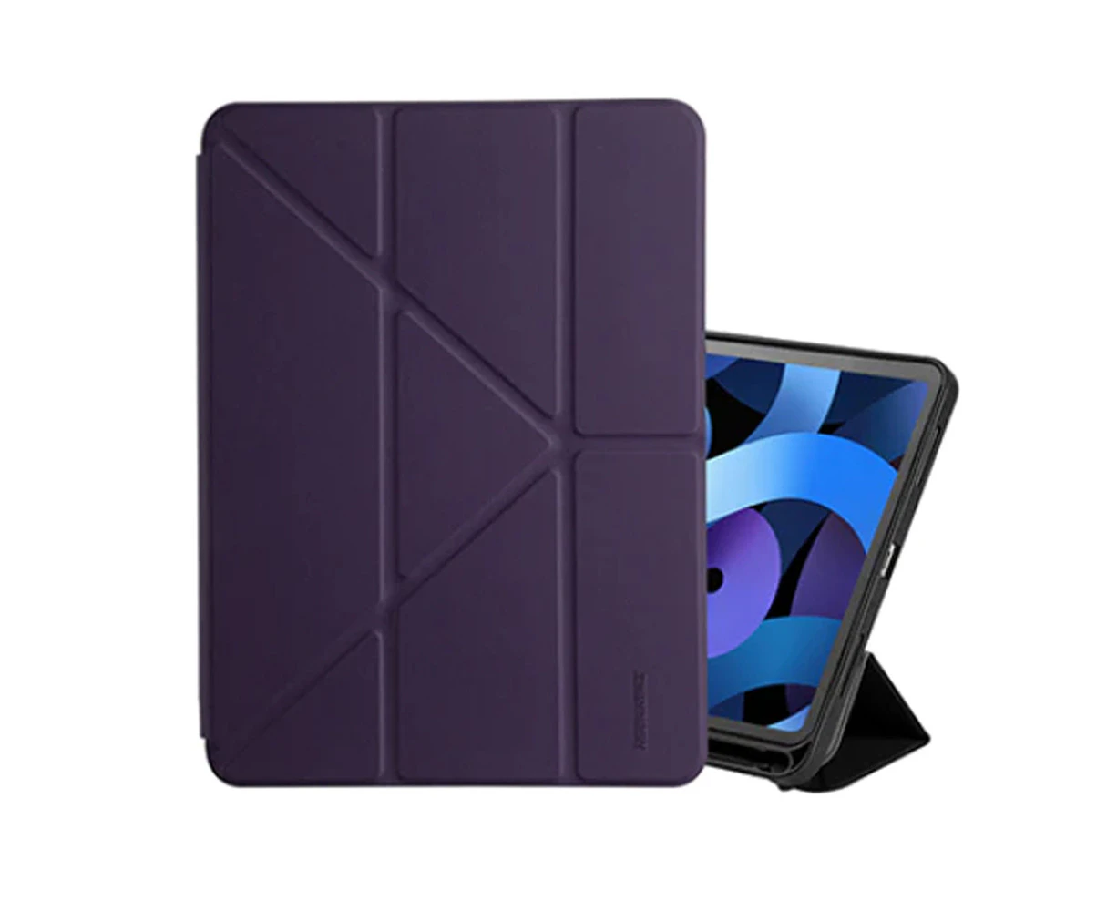 RockRose Defensor II Tri-Fold Origami Case For iPad Air 4/5 10.9" 2020/22 Violet