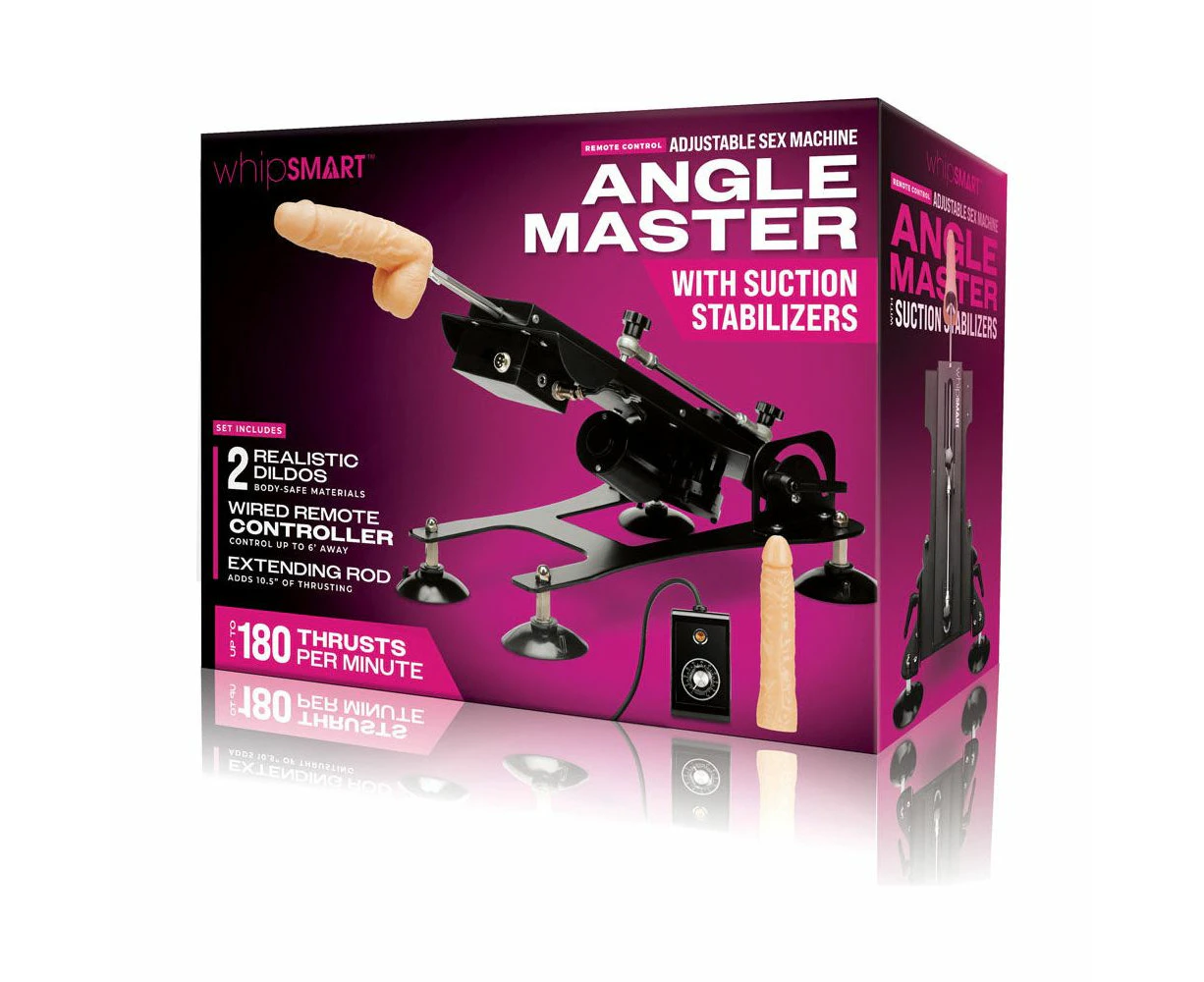 Introducing Luxevibe Angle Master Adjustable 5000x Women's Pink Mains Powered Sex Machine