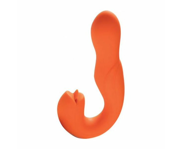 Joi Rotating Head G Spot Vibrator & Clit Licker Orange