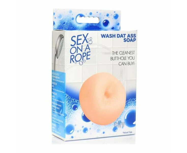 Introducing The Sensual Pleasures Collection: Sex On A Rope Wash Dat Ass Soap Butt Plug Soap For A Naughty Cleanse