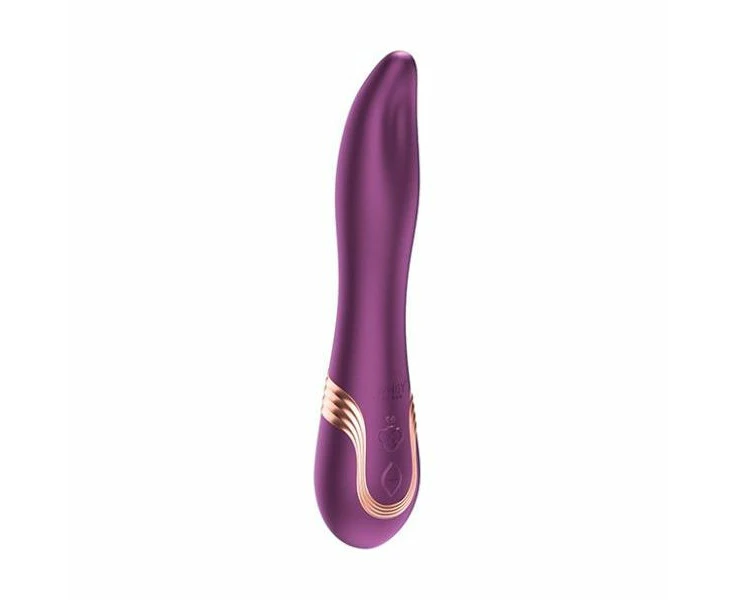 Sensual Bliss Fling Tongue Licking Vibrator Model St001 Unisex G Spot And Clitoral Stimulator Purple