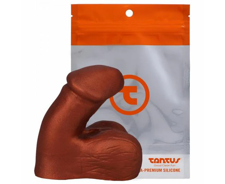 Tantus On The Go Silicone Packer Super Soft Copper Realistic Ultra Premium Silicone Ftm Transgender Prosthetic For Casual Bulge Model Tgs 01 Copper