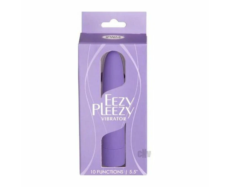 Bms Factory Eezy Pleezy Classic Vibe 5.5 Purple Powerful Bullet Vibrator For Intense Pleasure