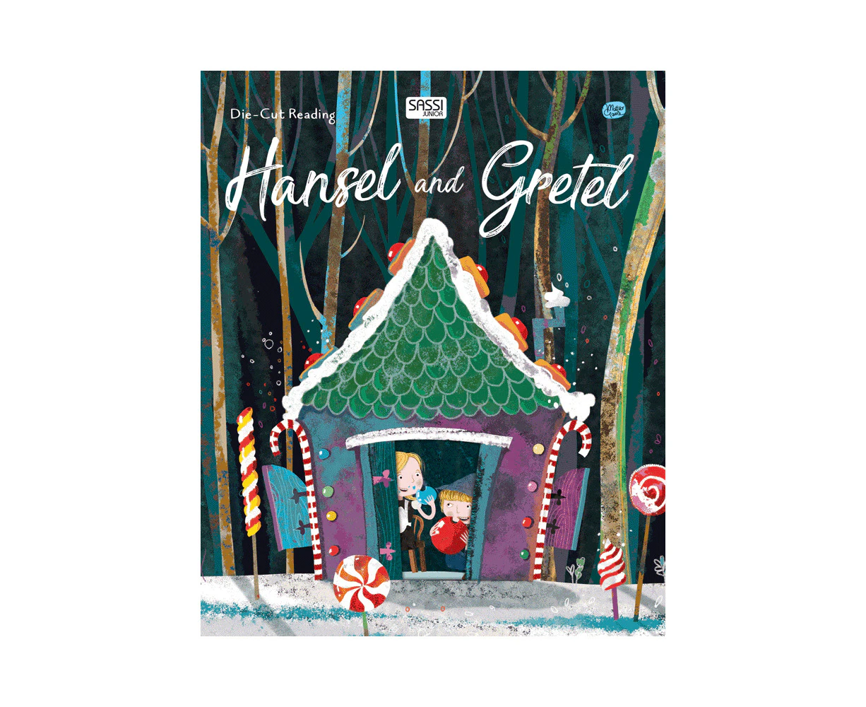 Sassi Die-Cut Fairy Tale Book Hansel and Gretel Fun Learning Kids/Children 4y+