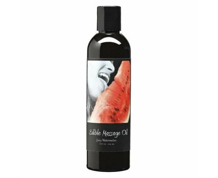 Earthly Body Edible Massage Oil Luxurious Aromatherapy Blend For Sensual Pleasure Vegan, Sugar Free, And Skin Nourishing Almond, Hemp, And Grapeseed O