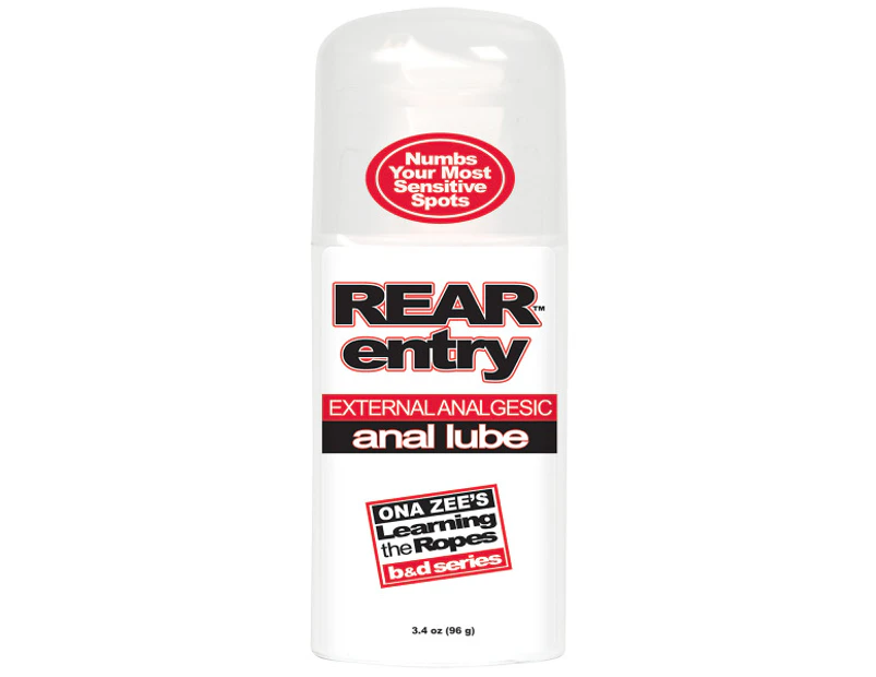 Ona Zees Rear Entry Desensitizing Anal Lube 3.4oz