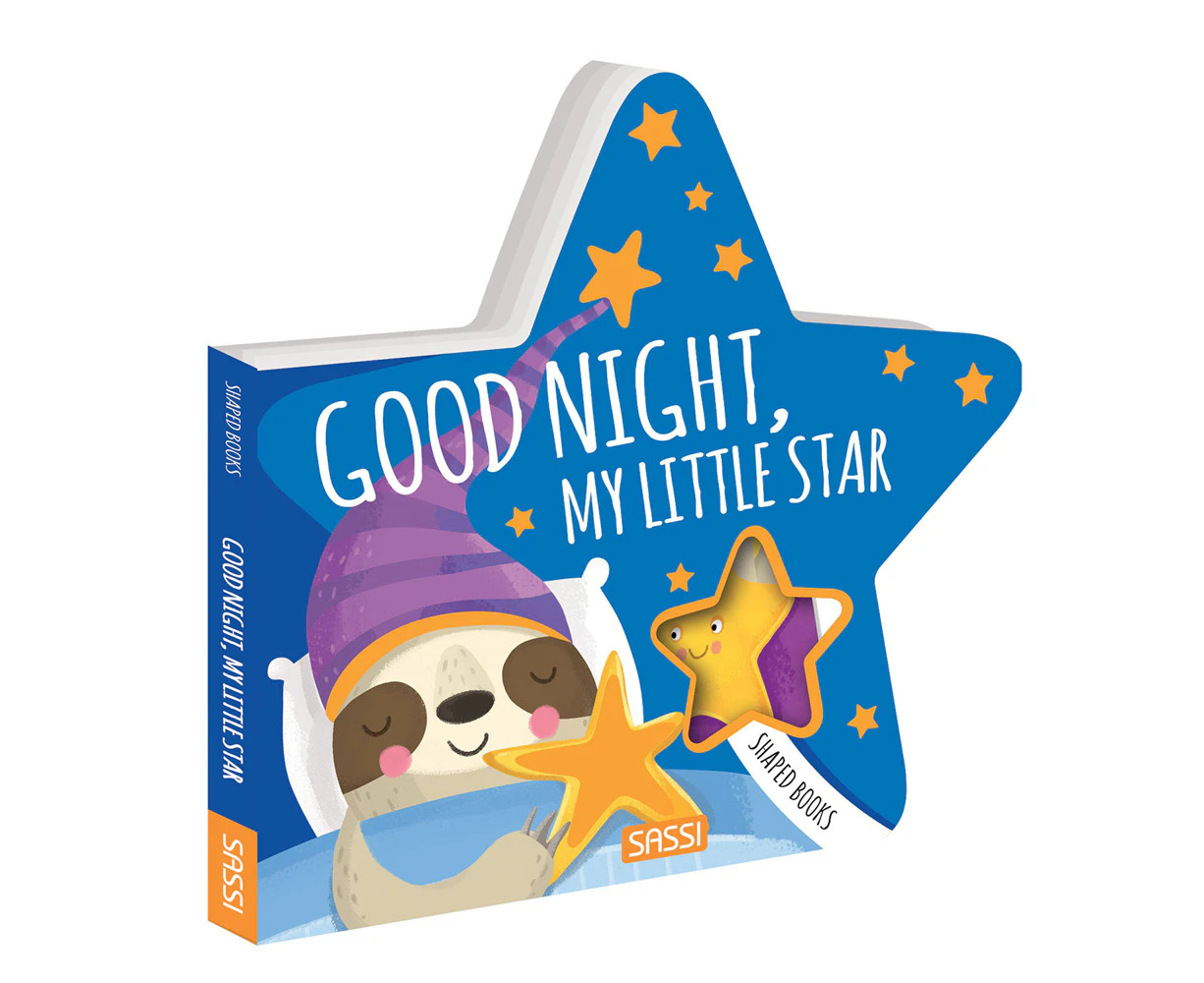 Sassi Board Books Kids/Children Fun LearningReading My Little Star Shaped 10m+