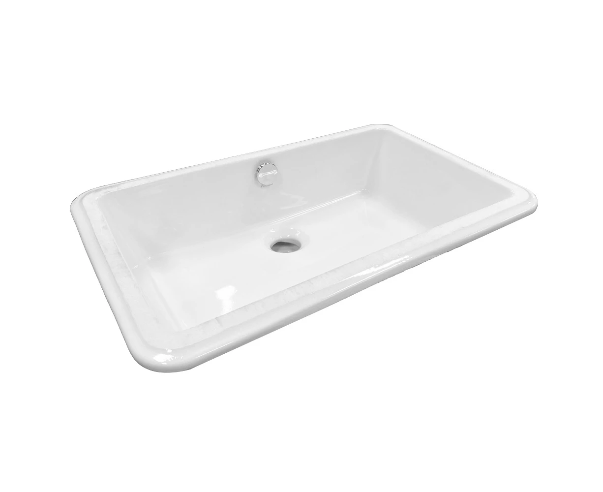 Ceramica Althea Enjoy Bathroom Ceramic Undercounter Sink/Basin WHT 52.5cm 300720