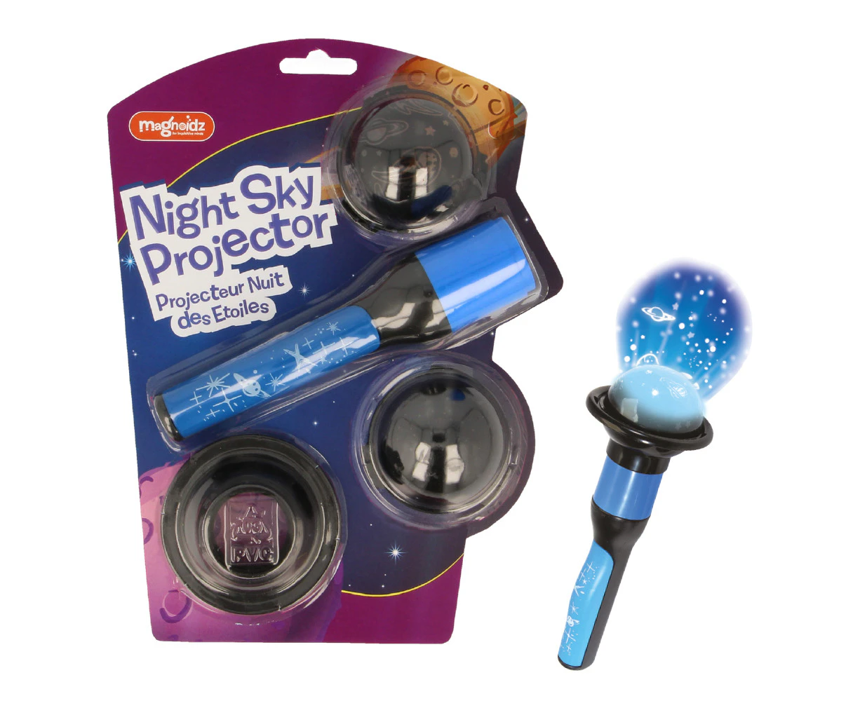 Magnoidz Night Sky Projector Torch 25cm Night Lamp Outer Space 6y+ Kids/Children