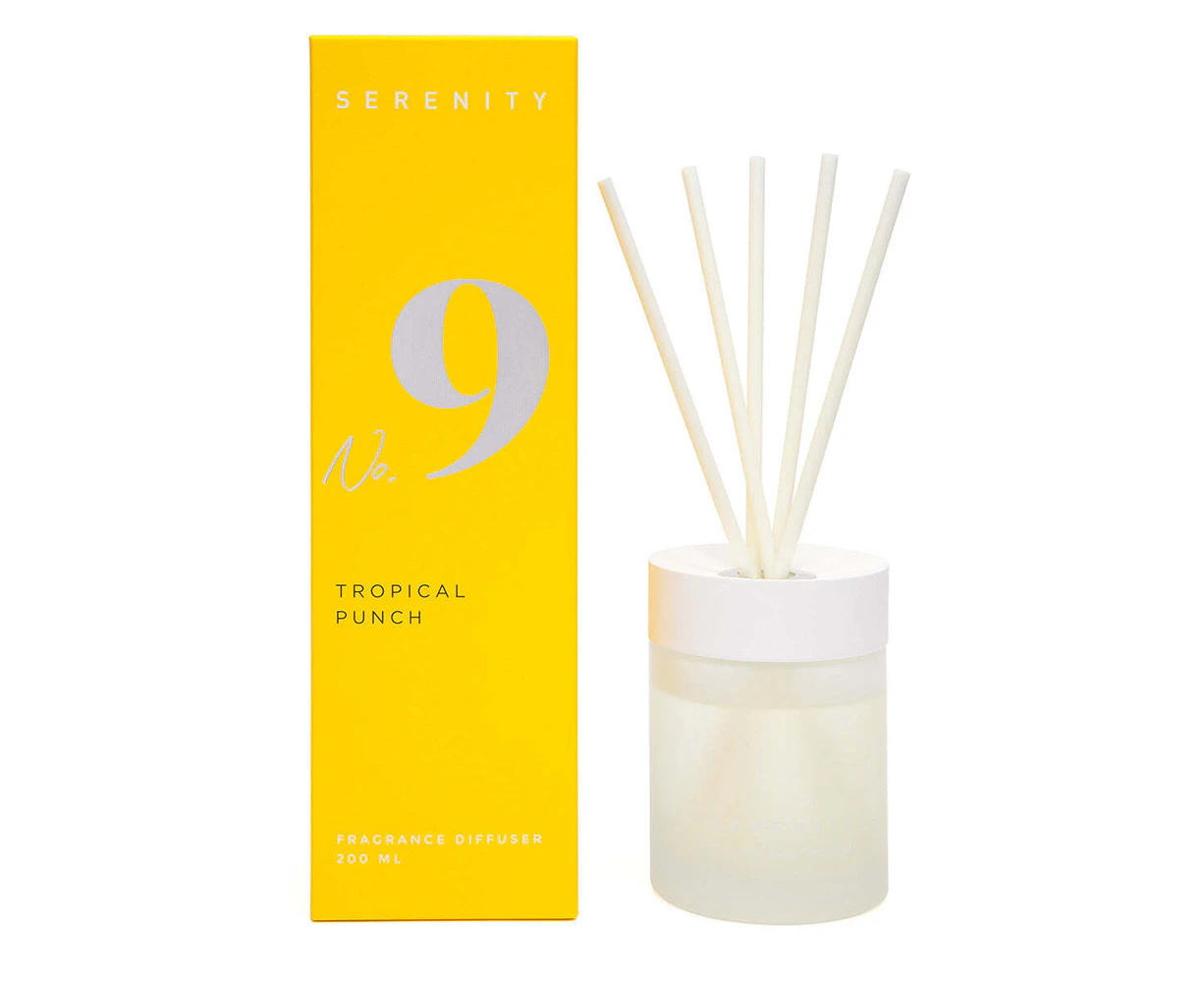 Serenity Numbered Core 200ml Reed Diffuser Scented Fragrance Tropical Punch