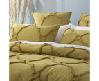 Renee Taylor Moroccan Cotton Chenille European Pillowcase - Willow