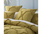 Renee Taylor Moroccan Cotton Chenille European Pillowcase - Willow