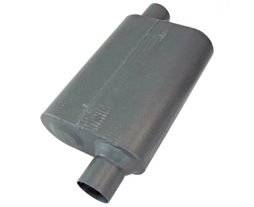 Flowmaster 40 Series Delta Flow Muffler 2-1/2" Offset Inlet/Offset Outlet