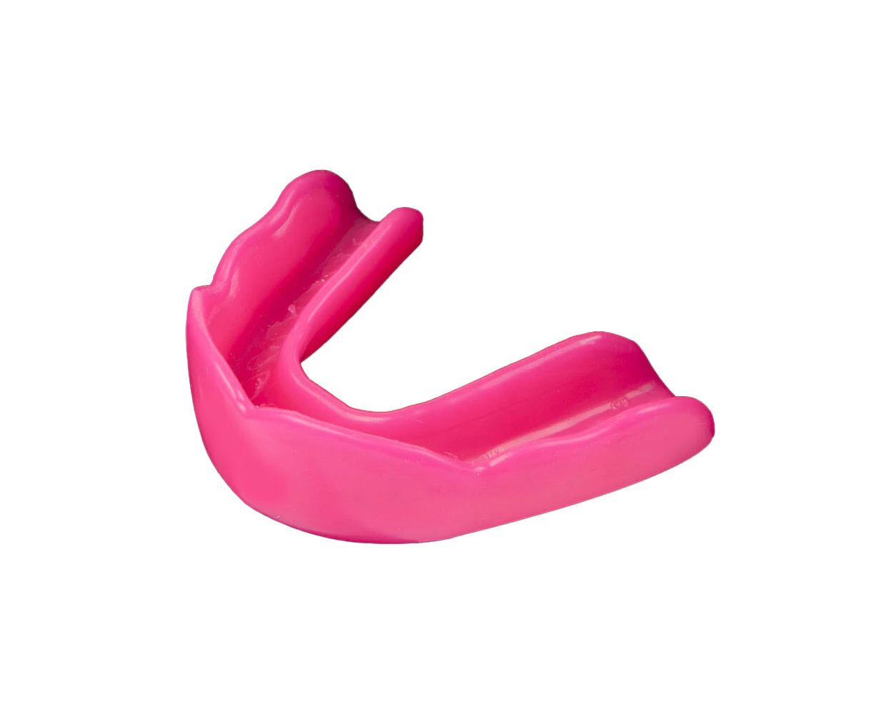 Signature Sports Boil & Bite Type 1 Protective Mouthguard Teeth Shield Kids Pink