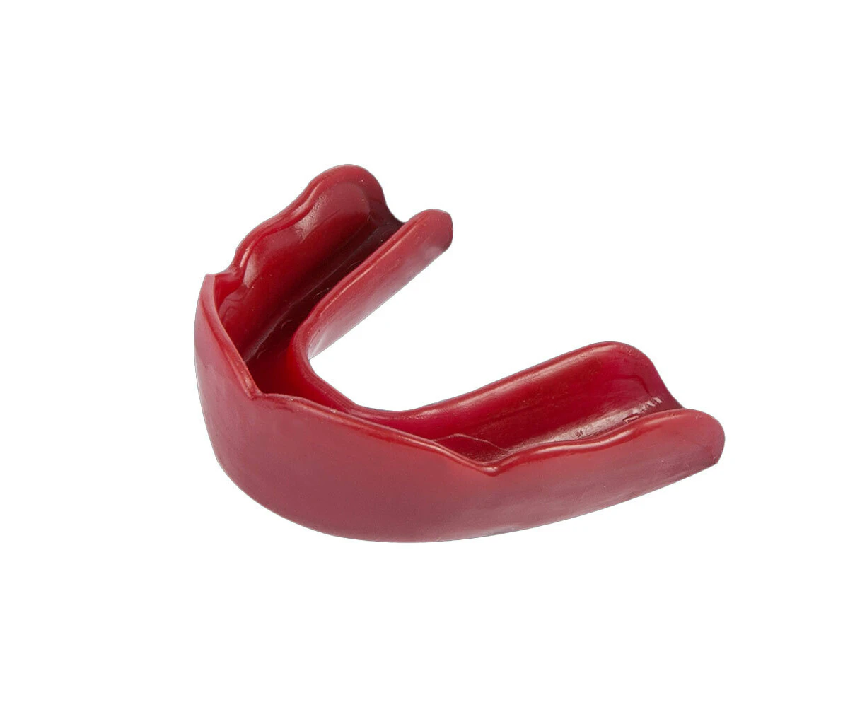 Signature Sports Boil & Bite Type 1 Protective Mouthguard Teeth Shield Kids Red