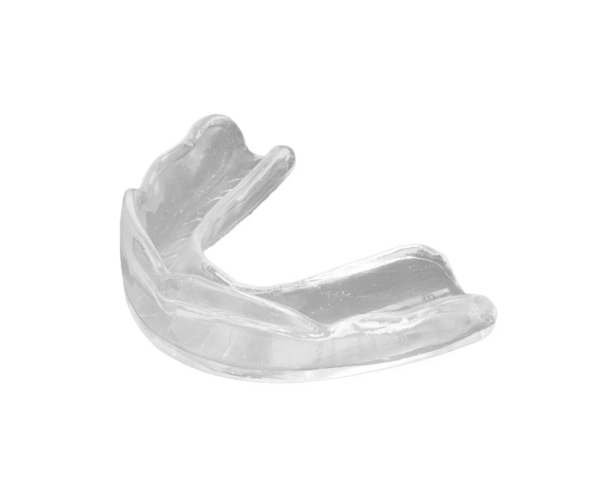 Signature Sports Boil Bite Type 1 Protective Mouthguard Teeth Shield Kids Clear