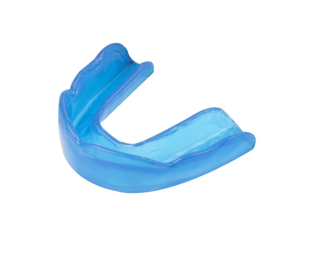 Signature Sports Boil & Bite Type 1 Protective Mouthguard Teeth Shield Kids Blue