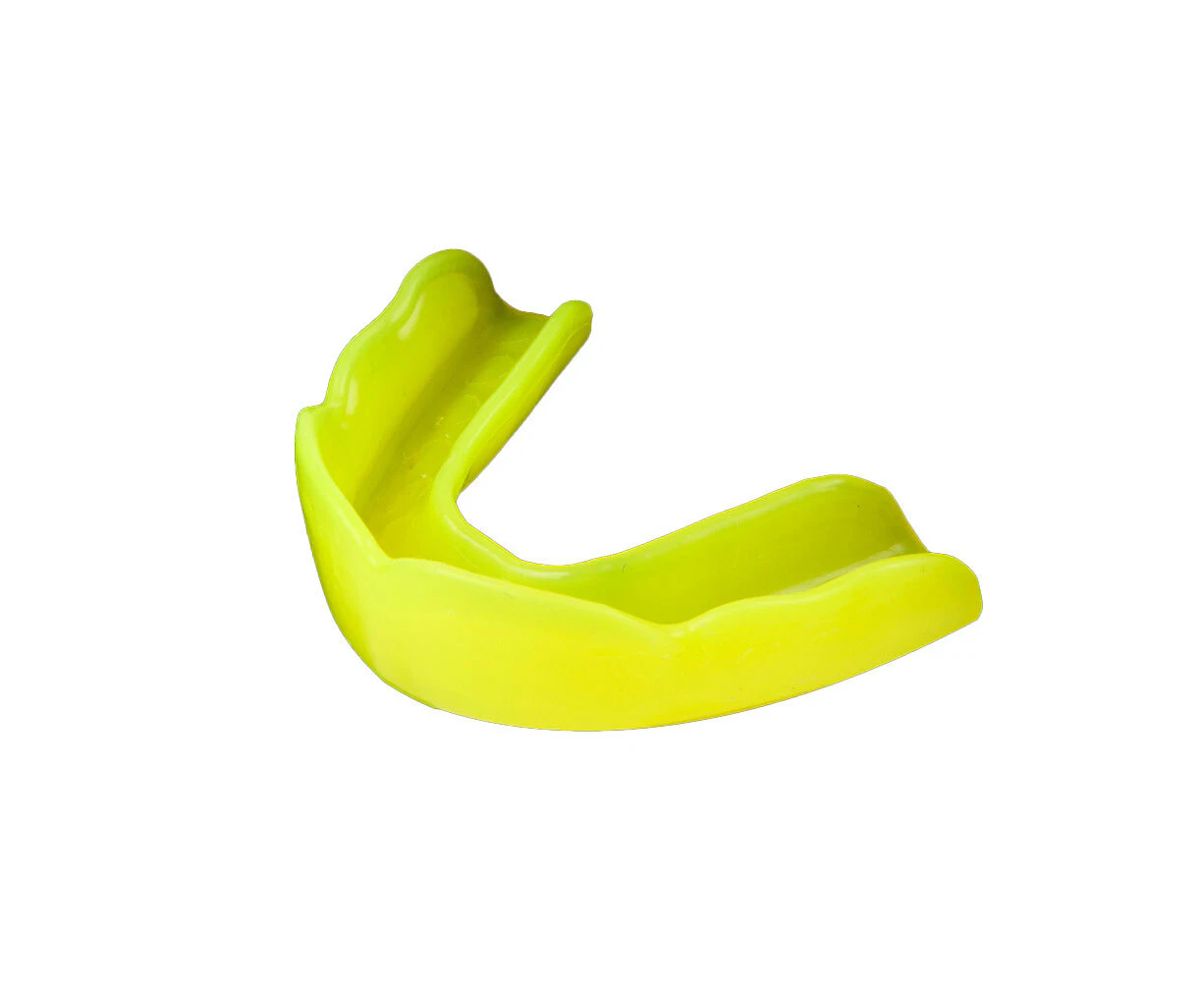 Signature Sports Boil Bite Type 1 Protective Mouthguard Teeth Shield Kids Yellow