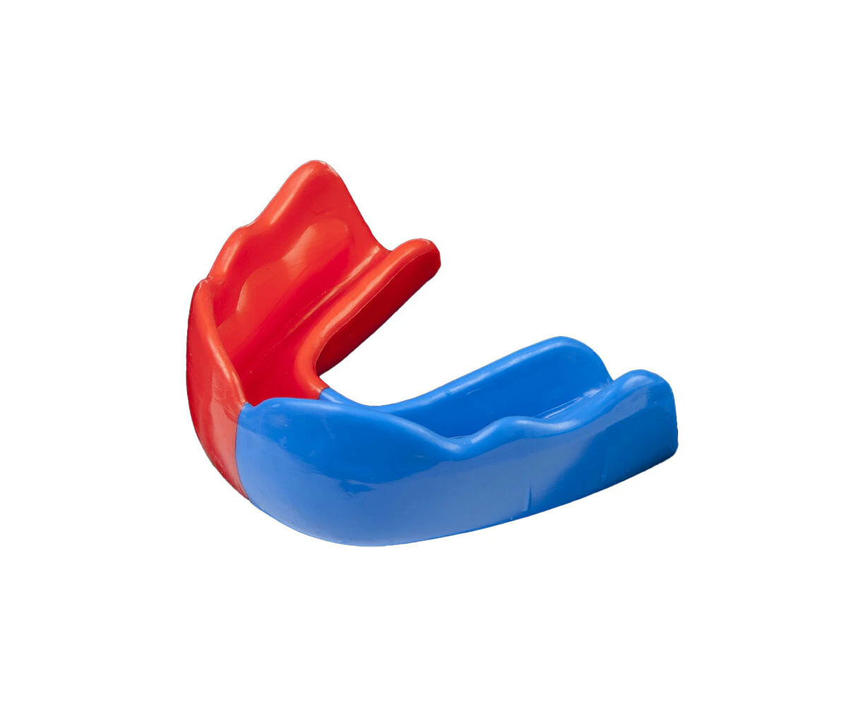 Signature Sports Type 2 Protective Mouthguard Teeth Shield Teen Mid Blue/Red