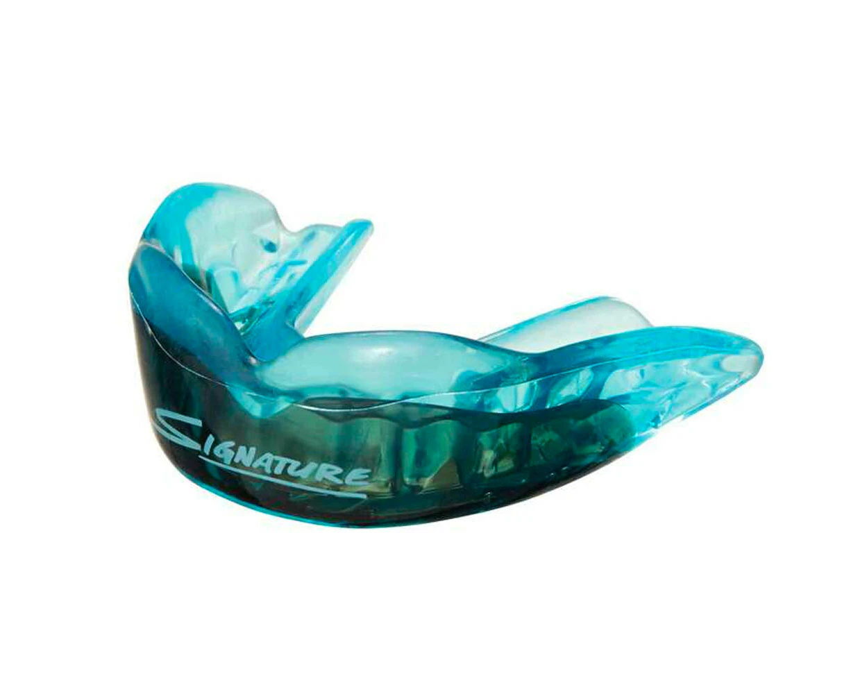 Signature Sports Premium Type 3 VIPA Mouthguard Teeth Shield Teen Blue/Black