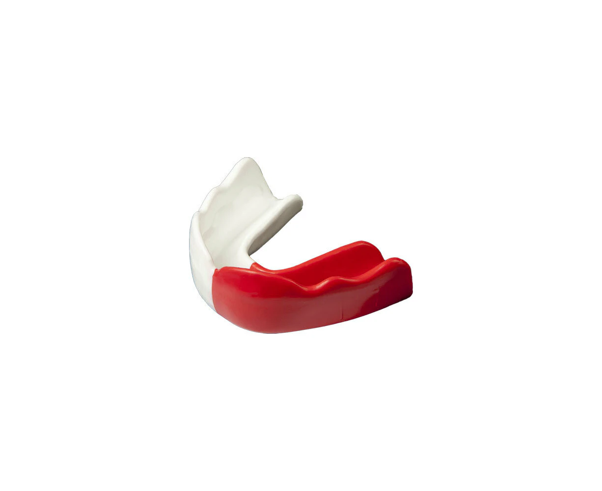 Signature Sports Type 2 Protective Mouthguard Teeth Shield Youth Red/White