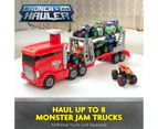 Spin Master Monster Jam 1:64 Launch N Go Hauler w/ Max-D Truck Kids Toy 3+