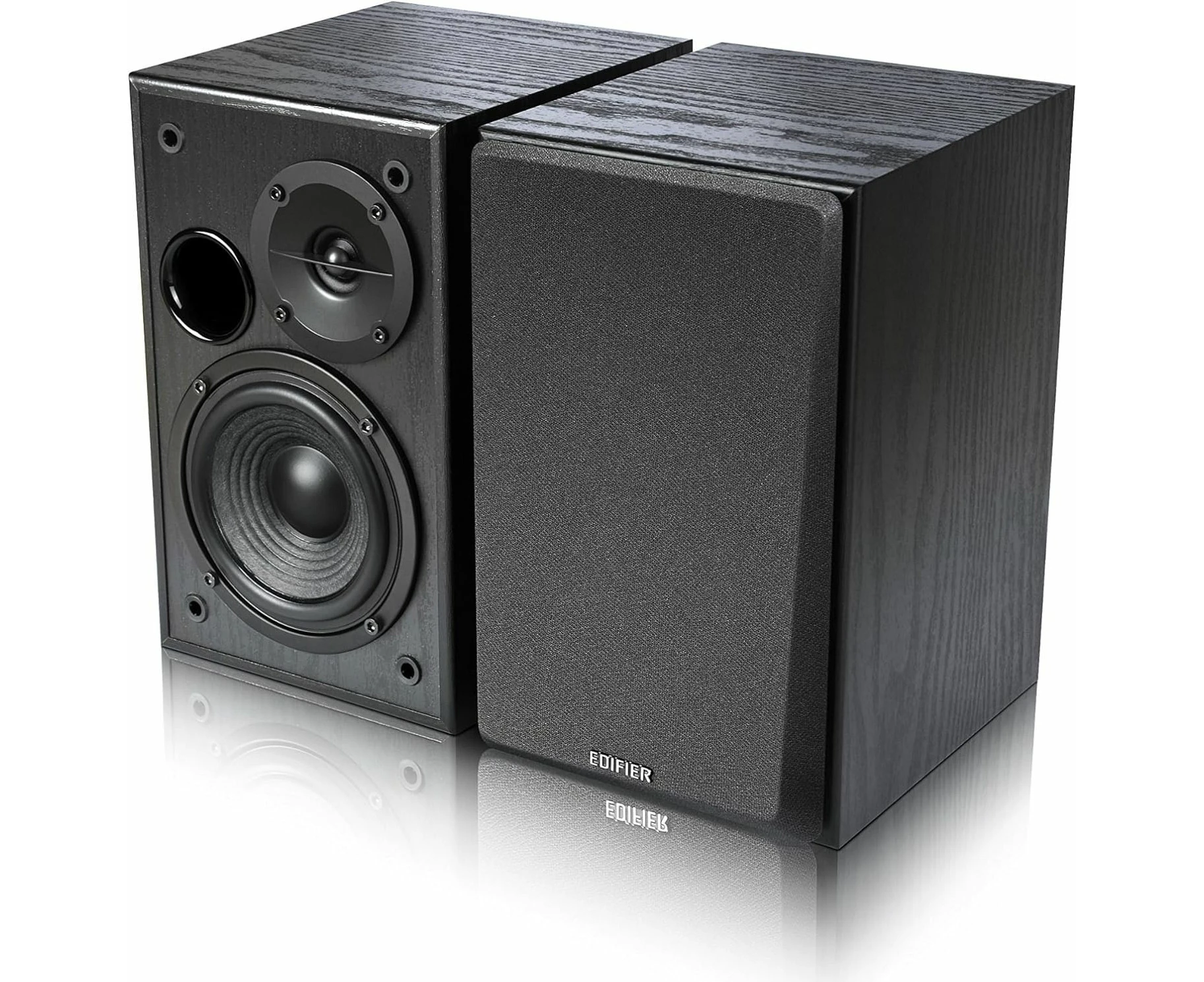 Edifier R1100 Active Studio Bookshelf Audio Speaker Set Home Theatre Sound Black