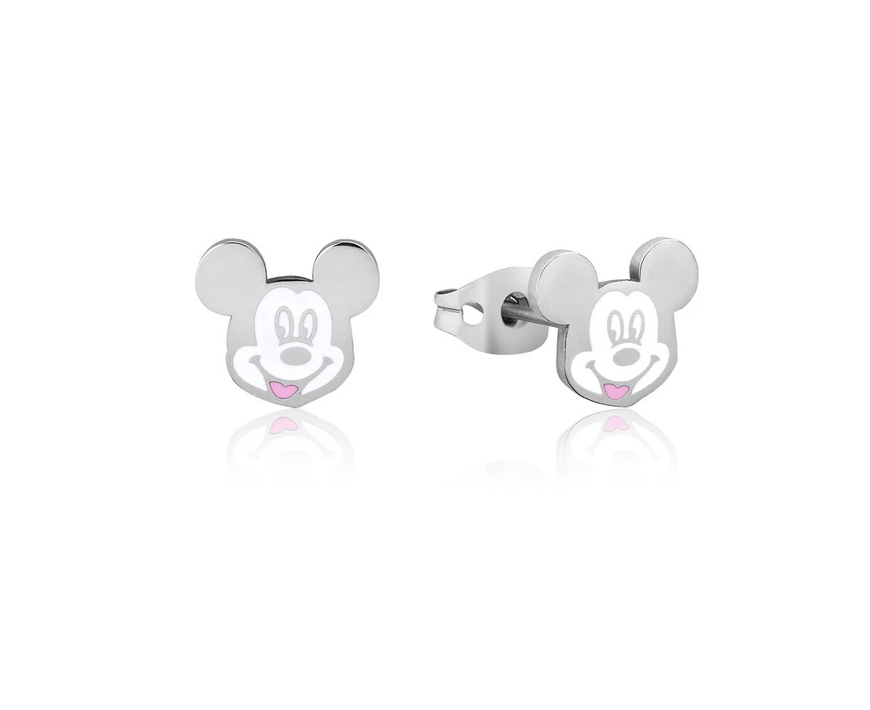 Couture Kingdom Disney Mickey Mouse Stainless Steel 12mm Stud Earrings Jewellery