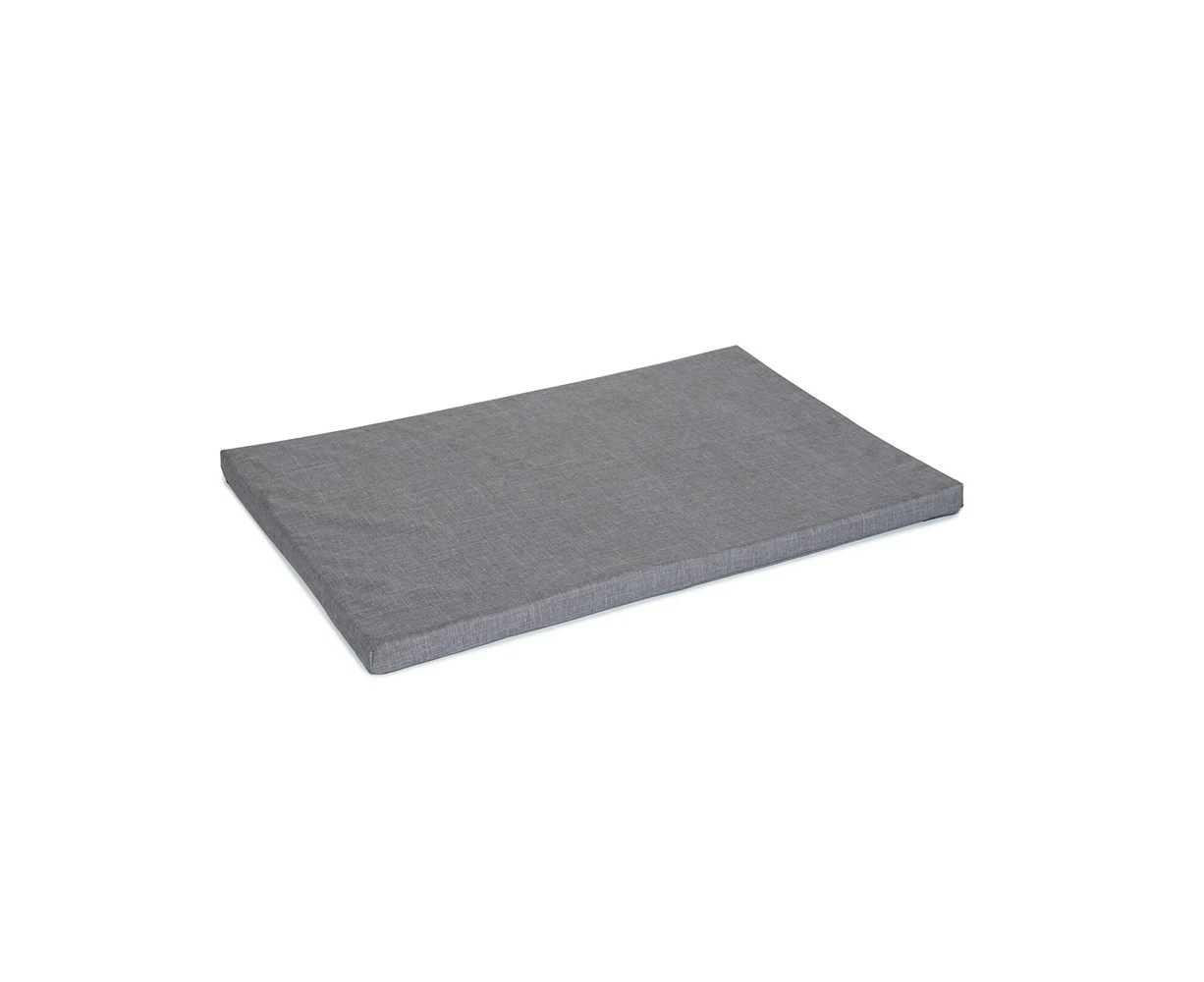 Superior Pet Essentials Twilled Canvas Pet/Dog Mat/Mattress Mid Grey Mini 70cm