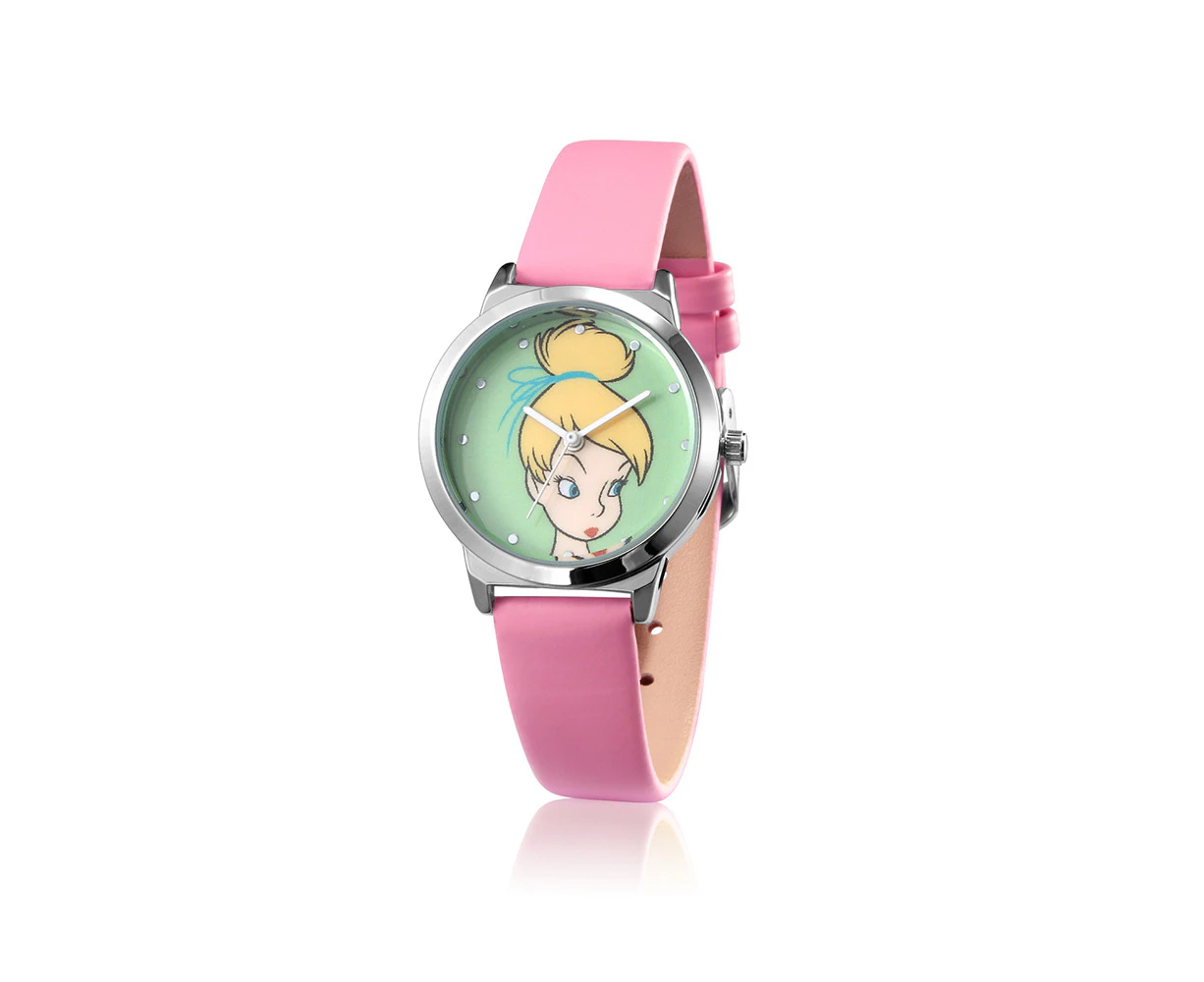 Couture Kingdom Disney Tinker Bell Character SS/Polyurethane 29mm Face Watch