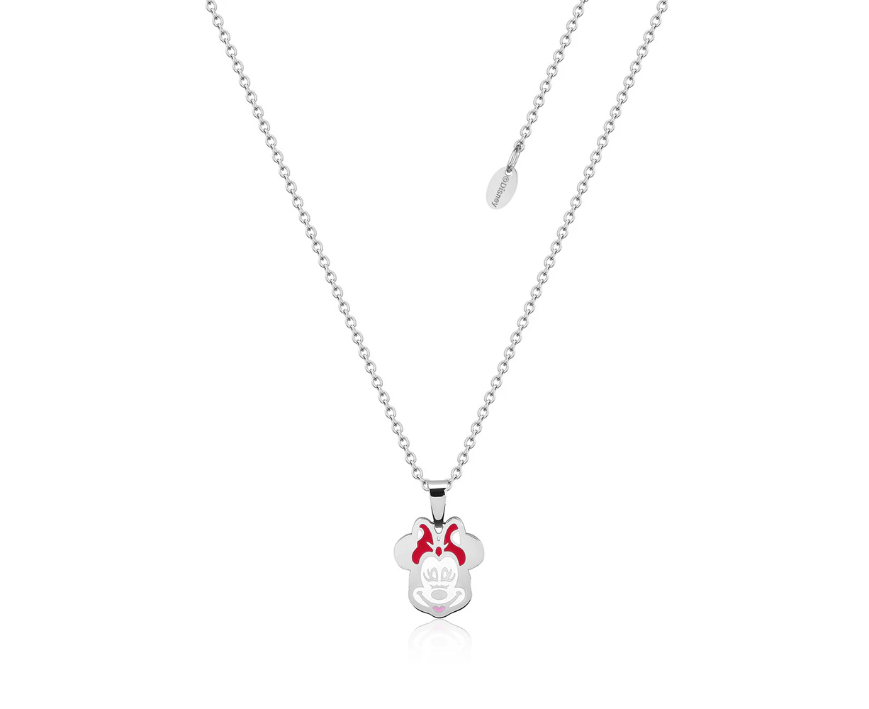 Couture Kingdom Disney Minnie Mouse Character Stainless Steel 40+7cm Necklace