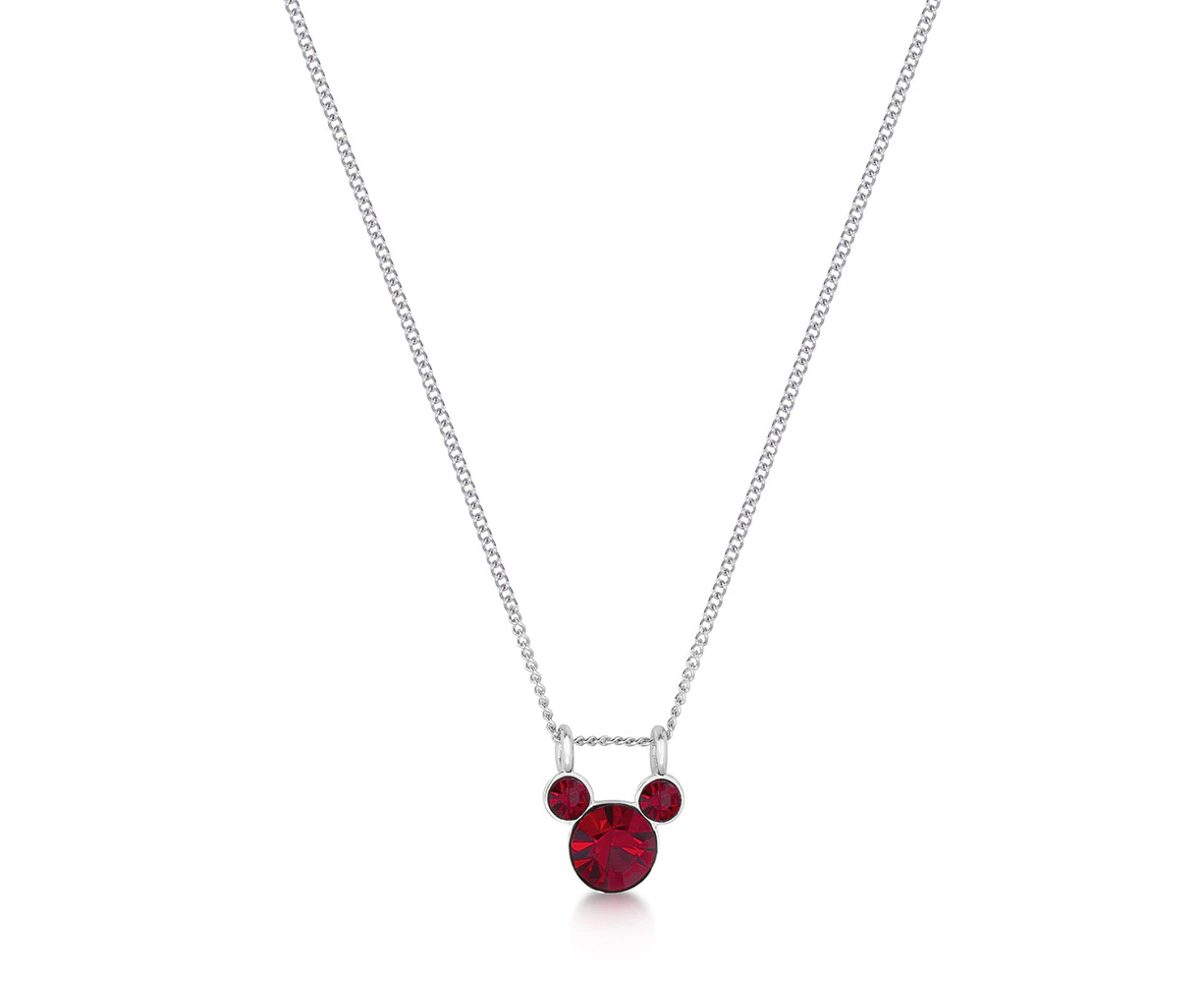 Couture Kingdom Disney Mickey Mouse Birthstone SS 40+7cm Necklace January