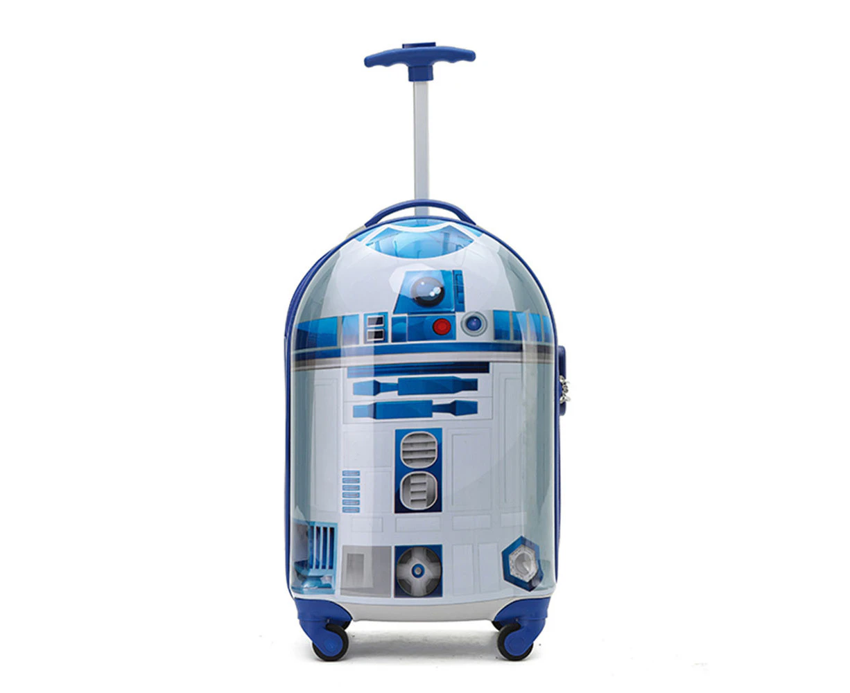 Star Wars - R2D2 Cabin Trolley 4-Wheeled Suitcase Travel Luggage Spinner Bag