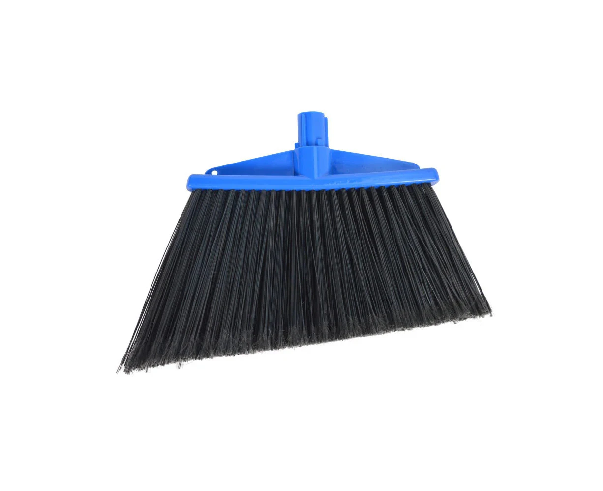 SYR Household Sweeper Angle Broom 33cm Head Indoor/Outdoor Floor Cleaner Blue