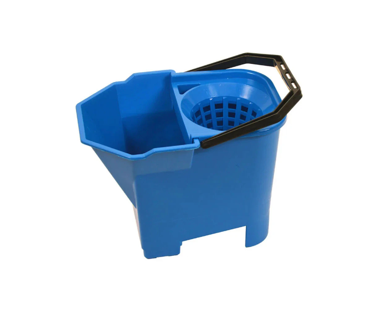 SYR Plastic Bulldog Bucket Home/Office Floor Cleaning Pale Water Container Blue