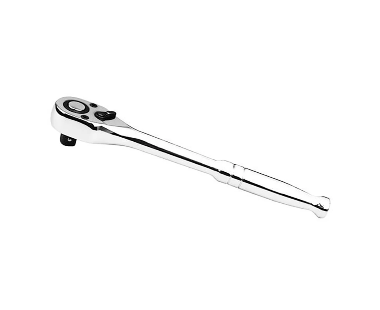 Ampro T29825 3/8" Drive Quick Release Ratchet/Socket Spanner Tool 180mm Chrome