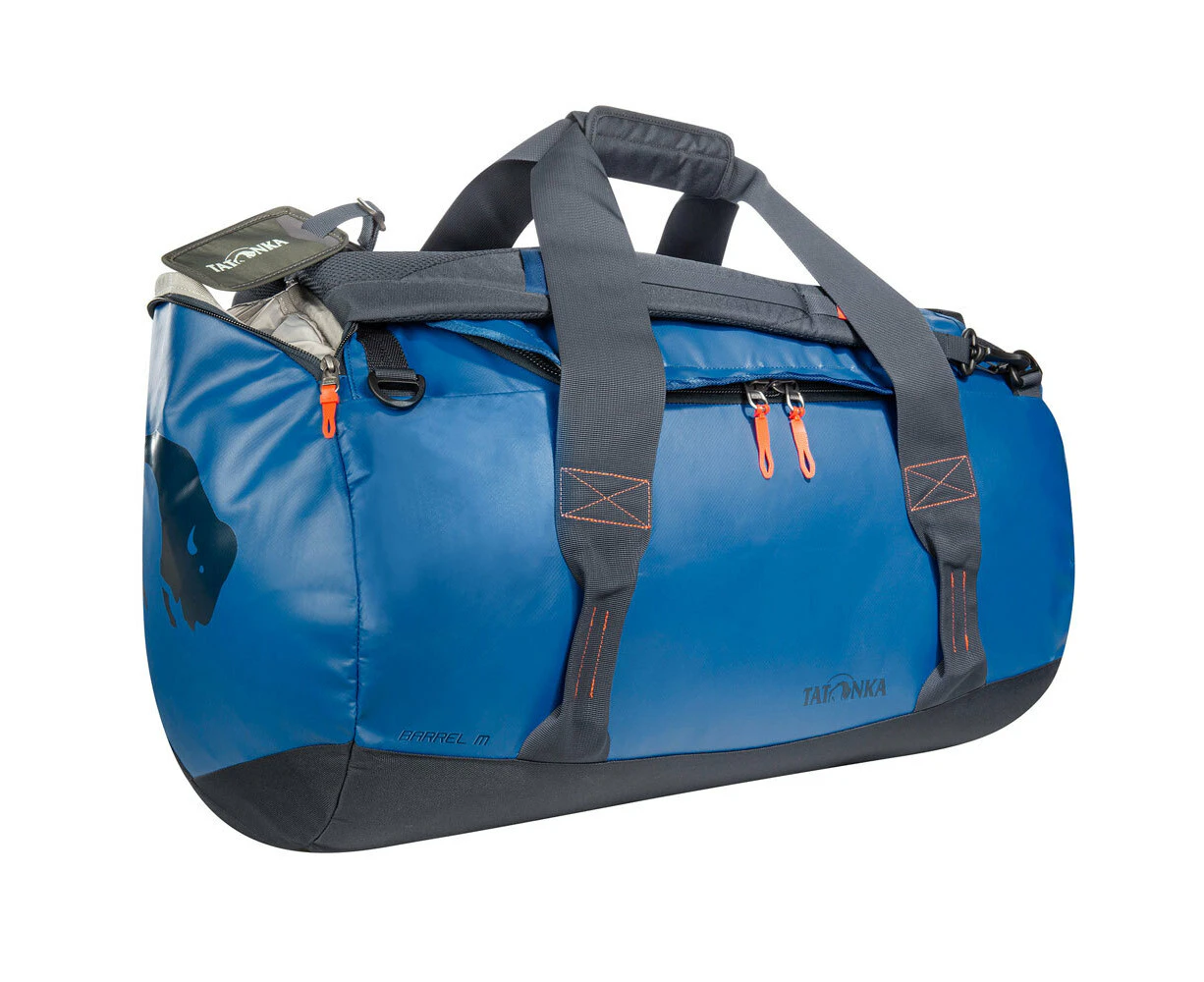 Tatonka 61cm Barrel  Carry Bag Medium Blue 65L Flying Overnight  Luggage Suitcase