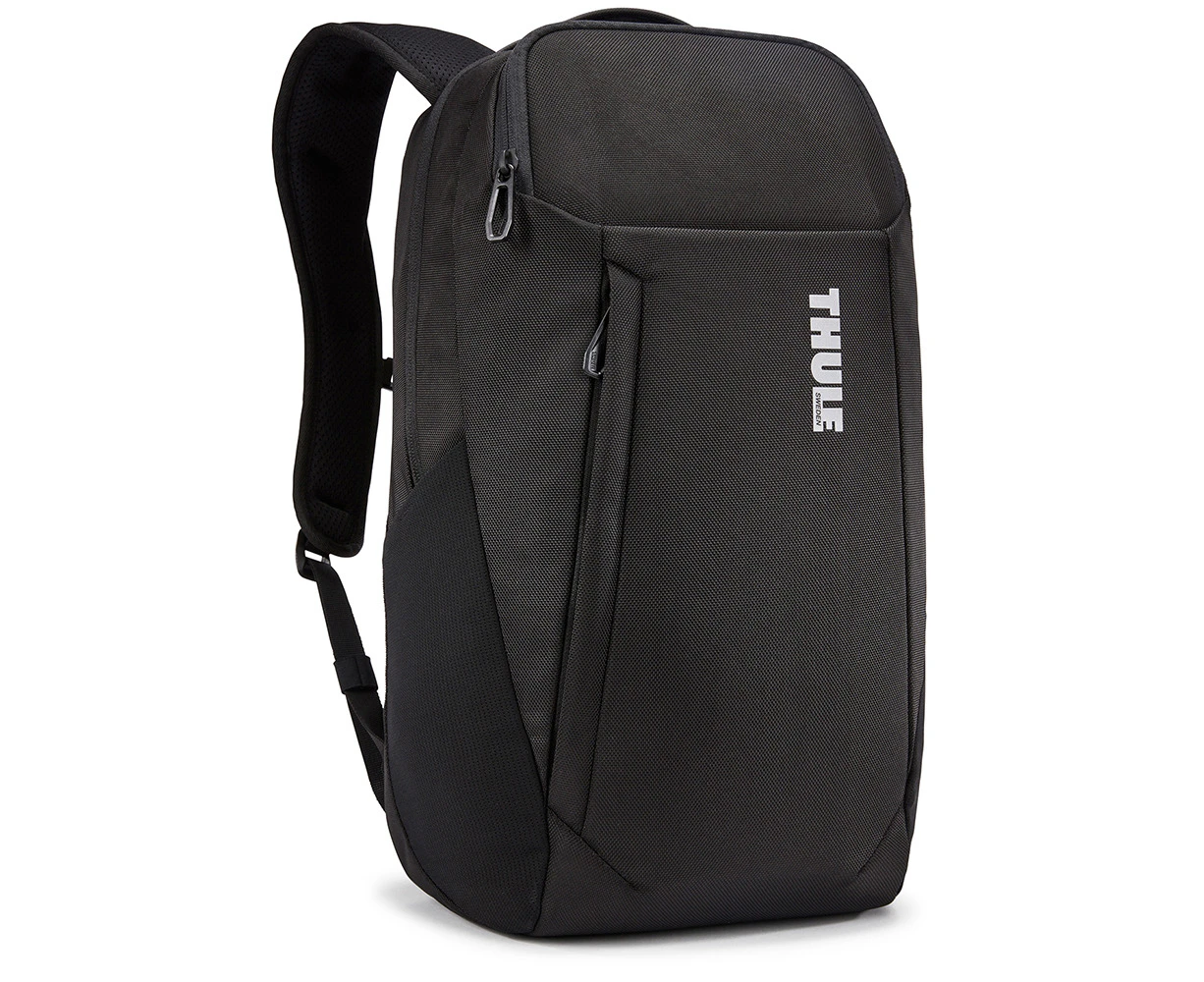 Thule Accent 20L Backpack Outdoor Travel Bag w/ Laptop/Tablet Compartment Black