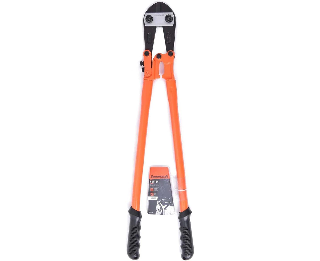 Supercraft 12mm Capacity Cr-Mo Steel Bolt Cutters Soft Grip Handle 900mm Long