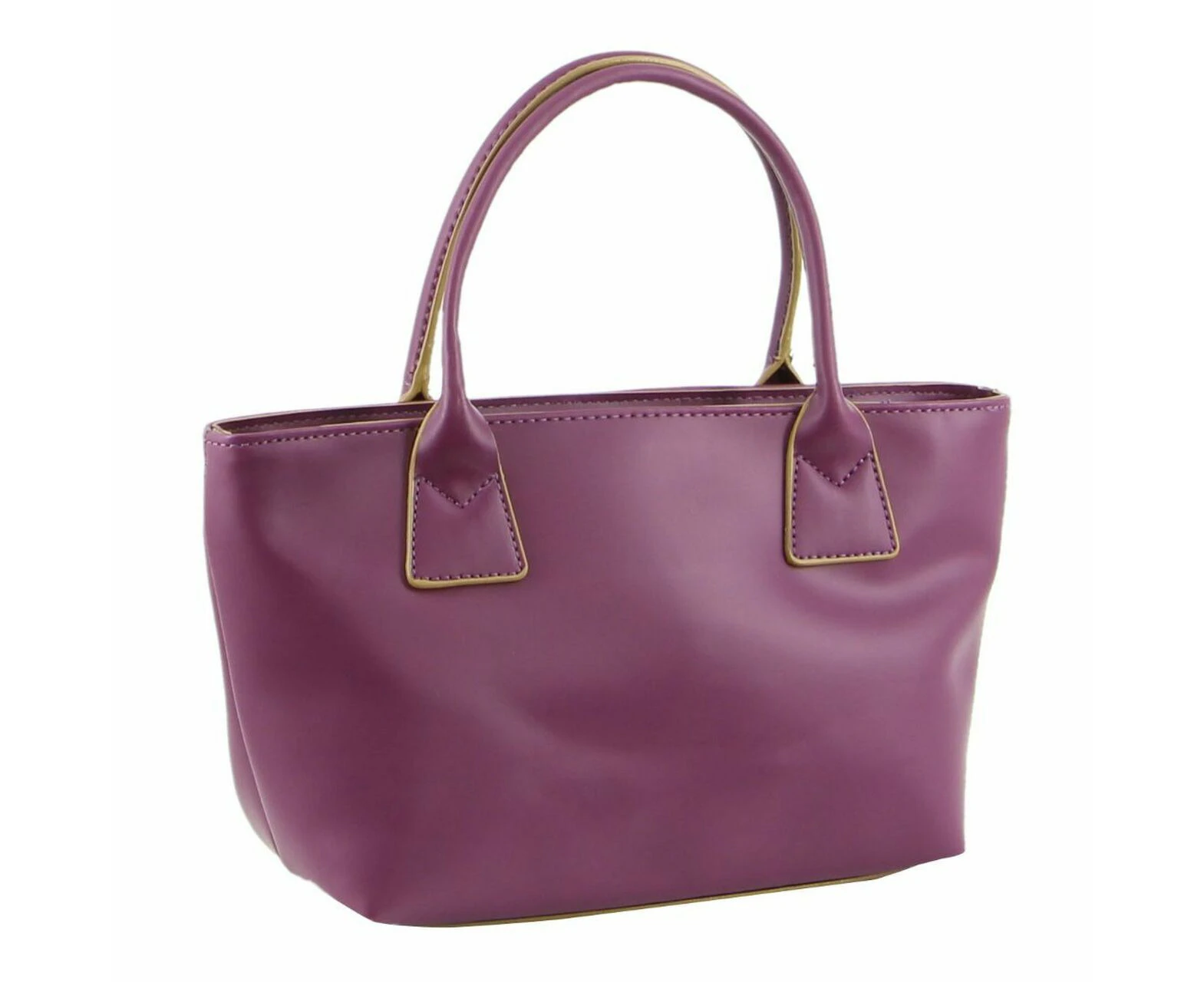 Milleni Mini Fashion Women's/Ladies 26cm Tote Hand Bag WorkShoulder Handbag Plum