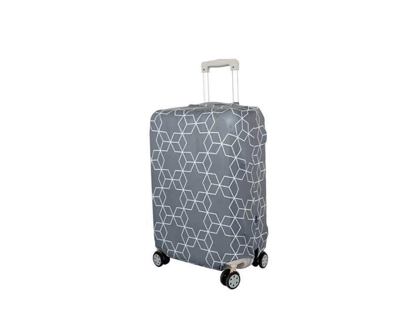 Tosca Anti-Scratch Luggage Suitcase Protection Bag Cover Medium - Geometric