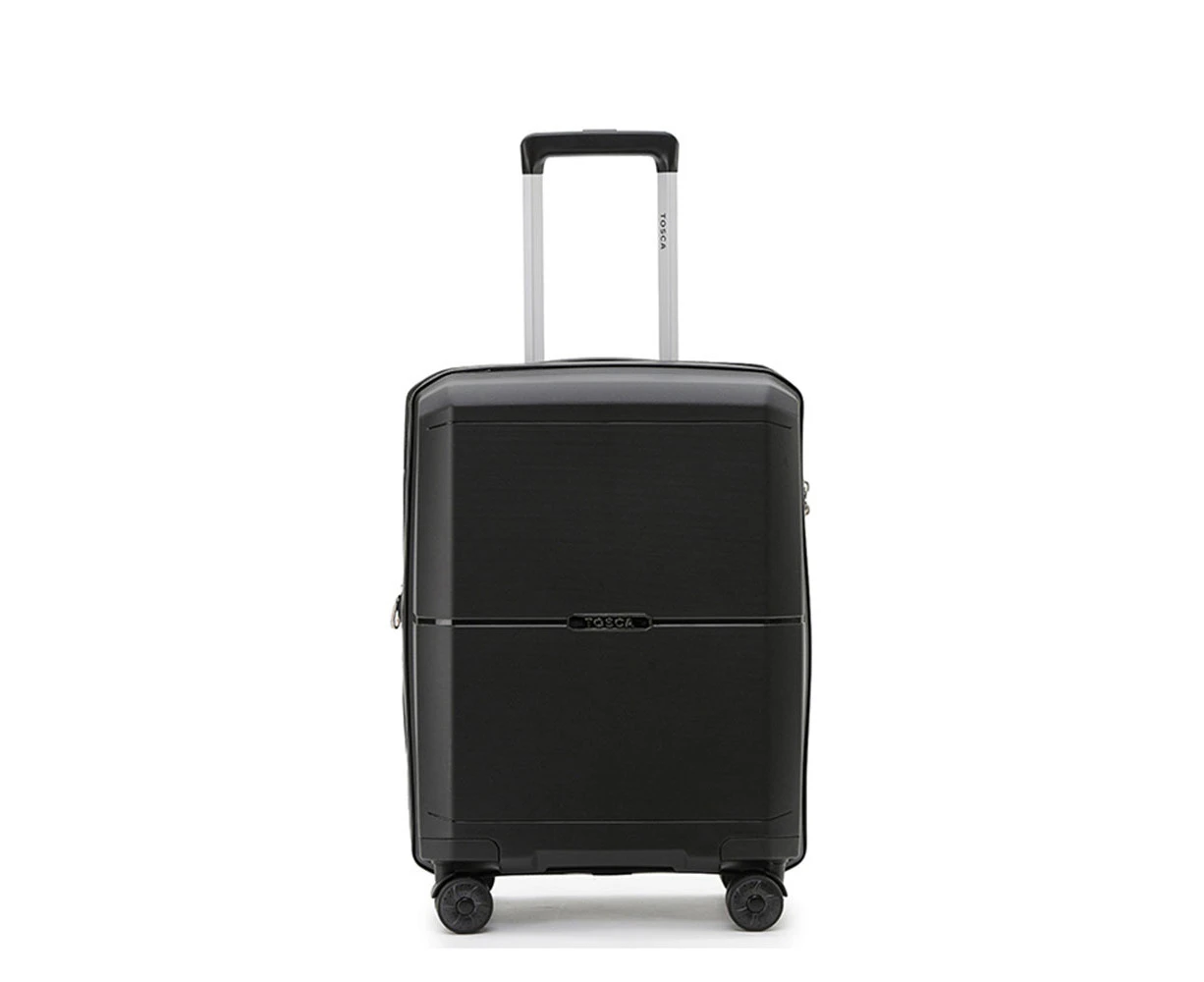 Tosca Globetrotter 4-Wheeled Suitcase Luggage Travel Bag TC 20" - Black