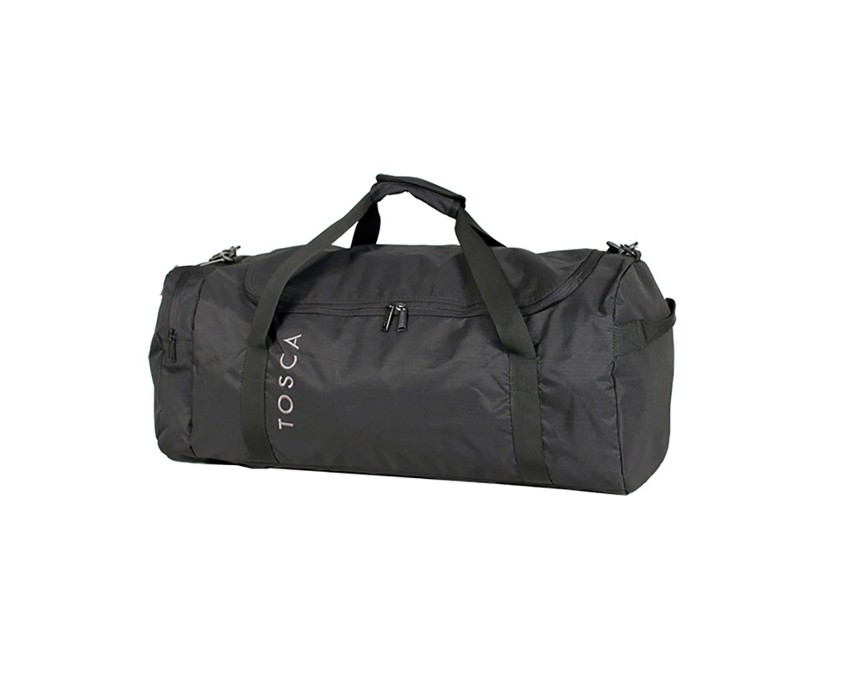 Tosca 68x26x31cm Overnight/Weekender Multi Purpose Tote/Duffle Travel Bag Black