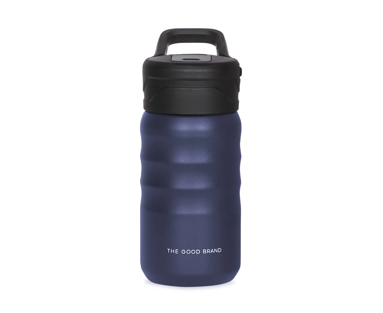 The Good Brand 355ml Stainless Steel Insulated Drink Bottle Double Wall Navy